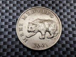 Croatia 5 kuna, 2001