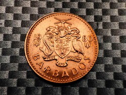 Barbados 1 cent, 1980