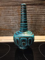 Csodaszép színes iparművész kerámia  lámpa  test váz