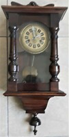 Wall clock 54x25 cm