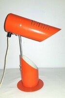 Retro space age deer pipe metal table lamp