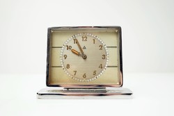 Old table alarm clock / mechanical / retro / old