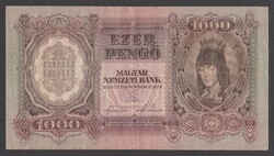 1000 Pengő 1943 (VF)