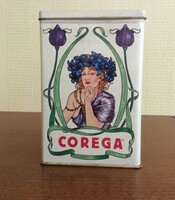 Art Nouveau metal box corega