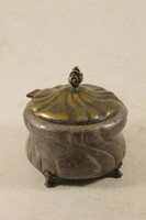 Antique silver-plated sugar box 239