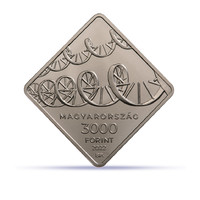 3000 HUF mrns basic vaccine 2022 non-ferrous metal large commemorative medal in closed unopened capsule