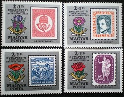 S2706-9 / 1971 Bélyegnap - Budapest ' 71 bélyegsor postatiszta