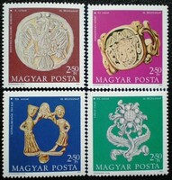S2912-5 / 1973 Bélyegnap - Régi magyar ékszerek bélyegsor postatiszta