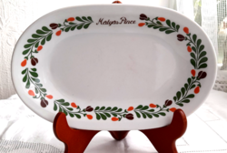 Alföldi porcelán tányér  - Mátyás Pince -