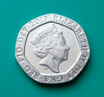United Kingdom - 20 pence - 2019 - ii. Queen Elisabeth