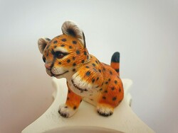 Royal Präsente kerámia kis tigris / gepárd figura