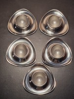 * 5 wmf metal egg trays 18/10