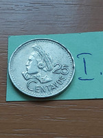 Guatemala 25 centavos 1991 copper-nickel, #i