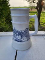 Alföldi porcelain_beer mug_buda 1.