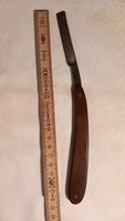 Old Solingen wood-handled razor knife