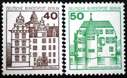BB614-5 / Németország - Berlin 1980 Várak és kastélyok bélyegsor postatiszta