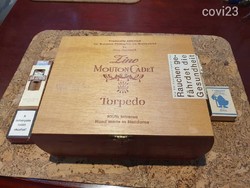 Zino mouton torpedo cigar box in good condition, large size