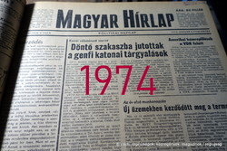50th! For your birthday :-) May 1, 1974 / Hungarian newspaper / no.: 23164