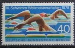 BB571 / Németország - Berlin 1978 Úszó VB bélyeg postatiszta