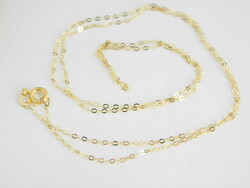 18 K gold necklace 45 cm long