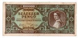 100,000 Pengő 1945