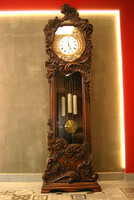 Standing clock in neo-baroque style
