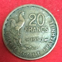 1950. 20 Francs French Fourth Republic (1944 - 1959) (784)