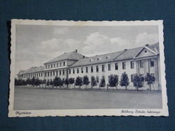 Postcard, Nírbátor, Honvéd István Báthory, soldier barracks, 1940