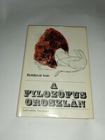 Iván Boldizsár - the philosopher's lion - fiction book publisher, 1971