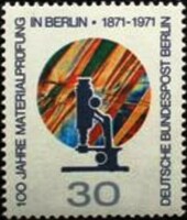 BB416 /  Németország - Berlin 1971 Berlini anyagvizsgáló bélyeg postatiszta