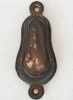 Antique copper lock tag for furniture