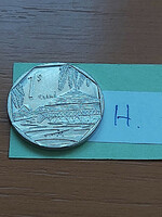 Cuba 1 peso 1998 steel nickel plated #h