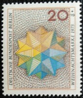 BB463 /  Németország - Berlin 1973 Karácsony bélyeg postatiszta