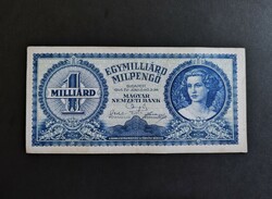 One billion milpengő 1946, vf+