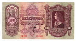 100    Pengő    1930    Felülbélyegzéssel