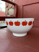Rare granite 12.5 cm diameter apple compote bowl bowl nostalgia piece