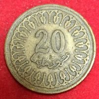 1993.  Tunézia 20 Millim  (1030)