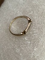 8 K - 333 fineness, small size - 51 gold ring