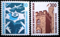 BB798-9 / Németország - Berlin 1988 Látványosságok II. bélyegsor postatiszta