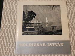 Boldizsár István 1897-1984 festő szignált kiállítási katalógusa