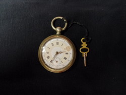 Keyed Swiss pocket watch