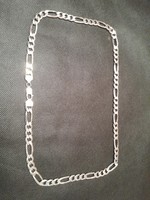 Új tömör ezüst figaró nyaklánc