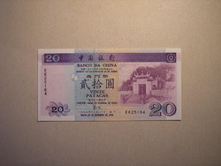 Macau-20 patacas 1999 oz
