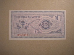 Macedonia-10 denars 1992 oz