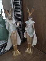 Lady and lord, bunny couple