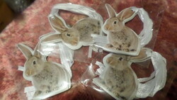 4 Packs as an Easter gift companion or as a decoration for a Christmas tree branch. There are 5 pcs in 1 bag.