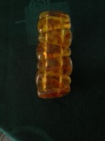 Very nice, amber bracelet, approx. 50-60 years old.