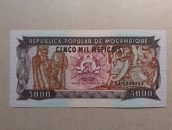 Mozambik-5000 Meticais 1988 UNC