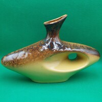 Brutalist retro ceramic vase