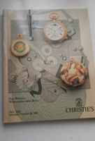 Christies órakatalógus aukció 1989